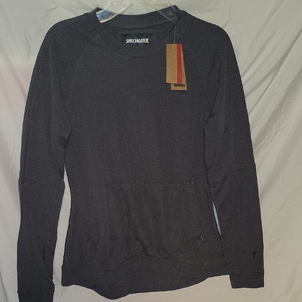 Womens Cycling Fleece Longsleeve Jersey Road Mtn Gravel. Small